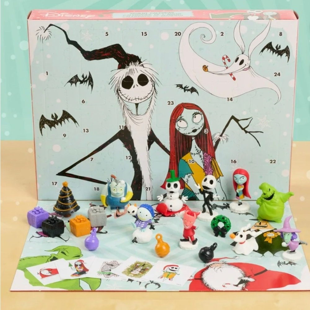 Disney Tim Burton's The Nightmare Before Christmas Advent Calendar, 24 Surprises